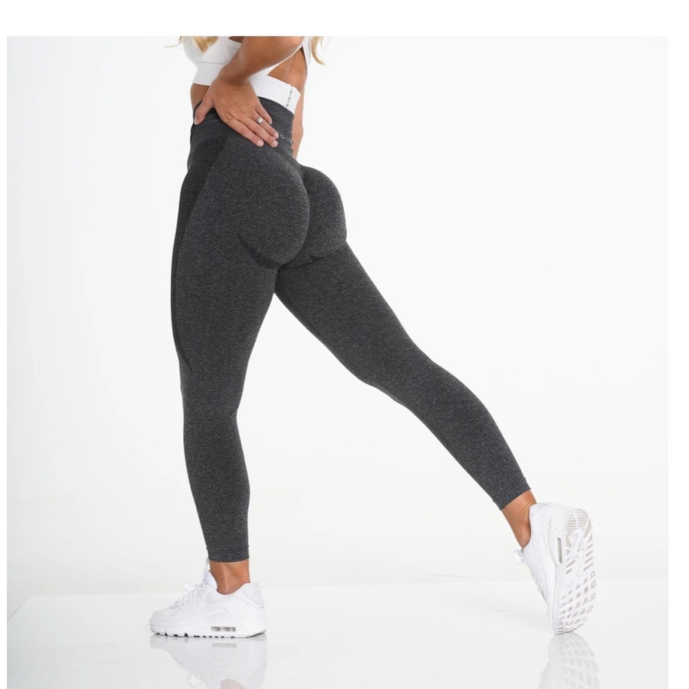 Nvgtn Black Speckled Contour Leggings
